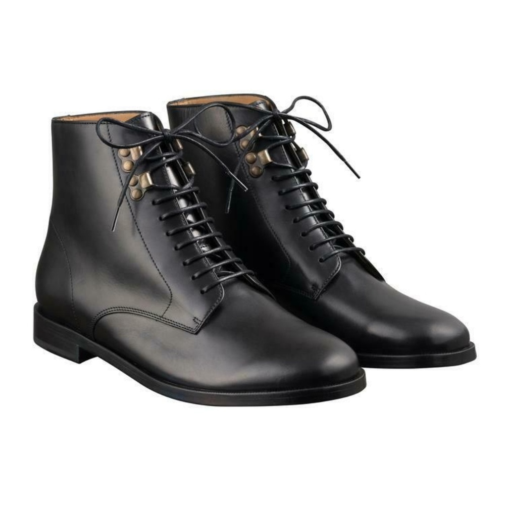 NEW!! Stunning A.P.C Ankle Boots.  Lace-up.